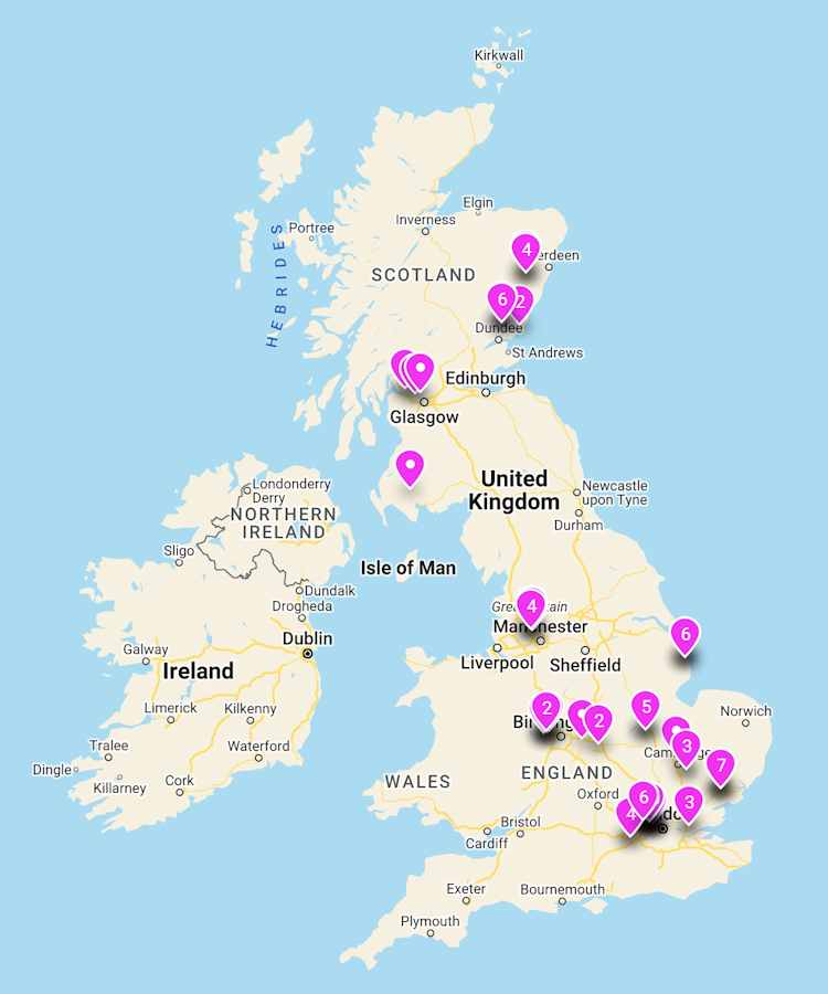 Coronation Generation UK Submissions Map (from Padlet) [graphical map]